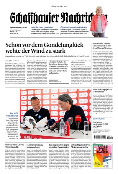 Schaffhauser Nachrichten 2026-03-20