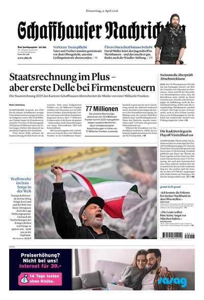 Schaffhauser Nachrichten 2026-04-09