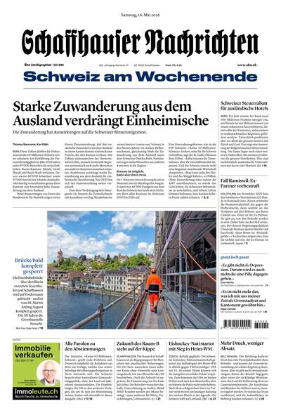 Schaffhauser Nachrichten 2026-05-16