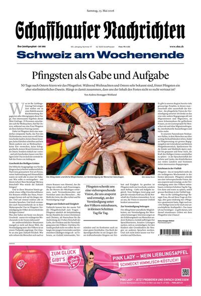 Schaffhauser Nachrichten 2026-05-23