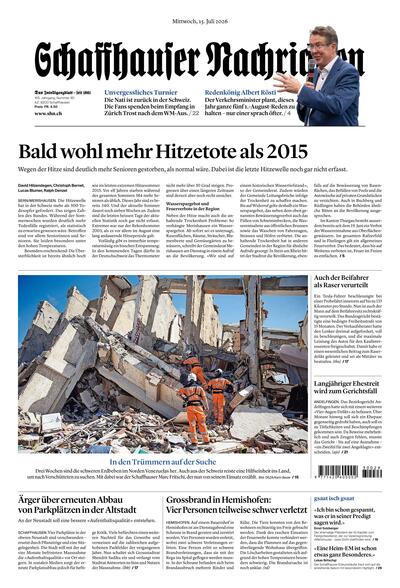 Schaffhauser Nachrichten 2026-07-15