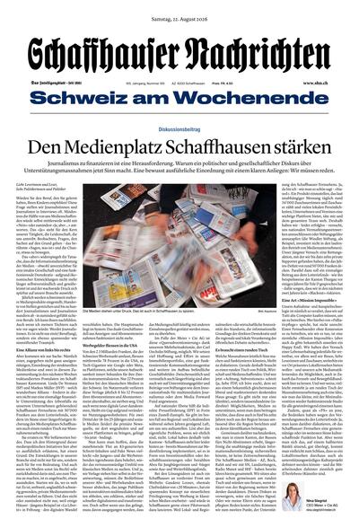 Schaffhauser Nachrichten 2026-08-22
