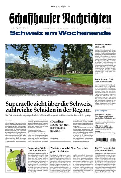 Schaffhauser Nachrichten 2026-08-29